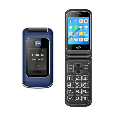 2.8 inch 4g flip phone android