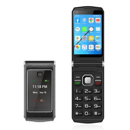 3.5 inch touch screen 4g flip phone android