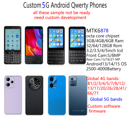 Odm 4g qwerty keypad mobile phone android